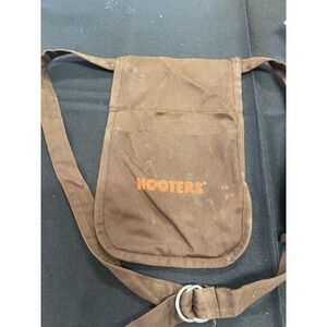 Authentic Hooters Girl Uniform Brown Money Pouch